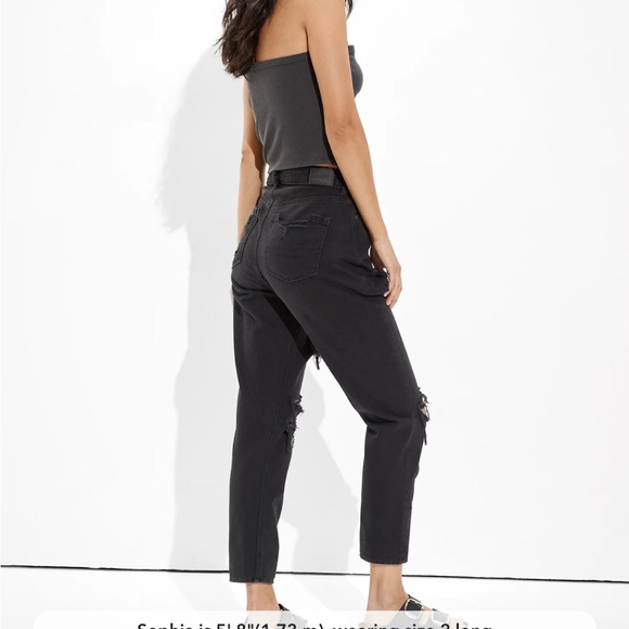 AE Ripped Mom Jeans - Picture 2 of 12
